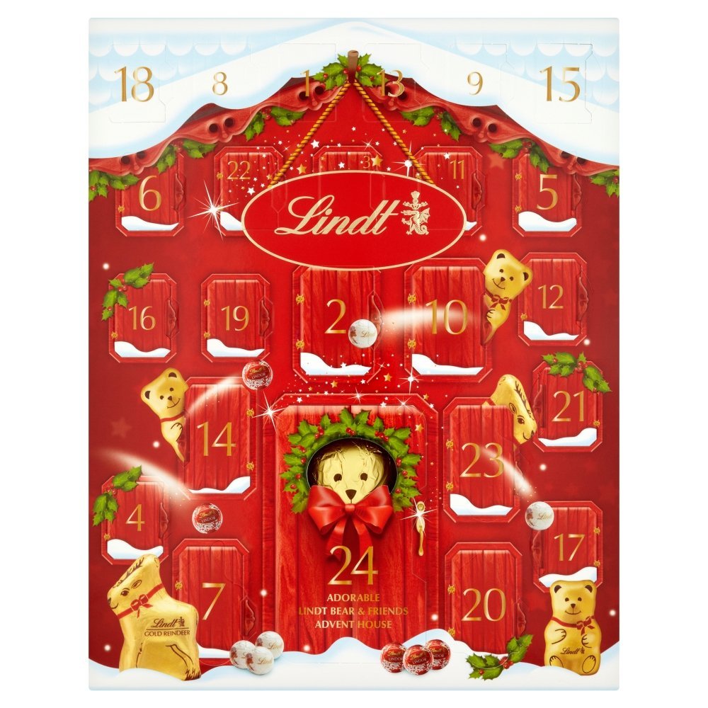 Lindt Teddy bear Adorable Advent House