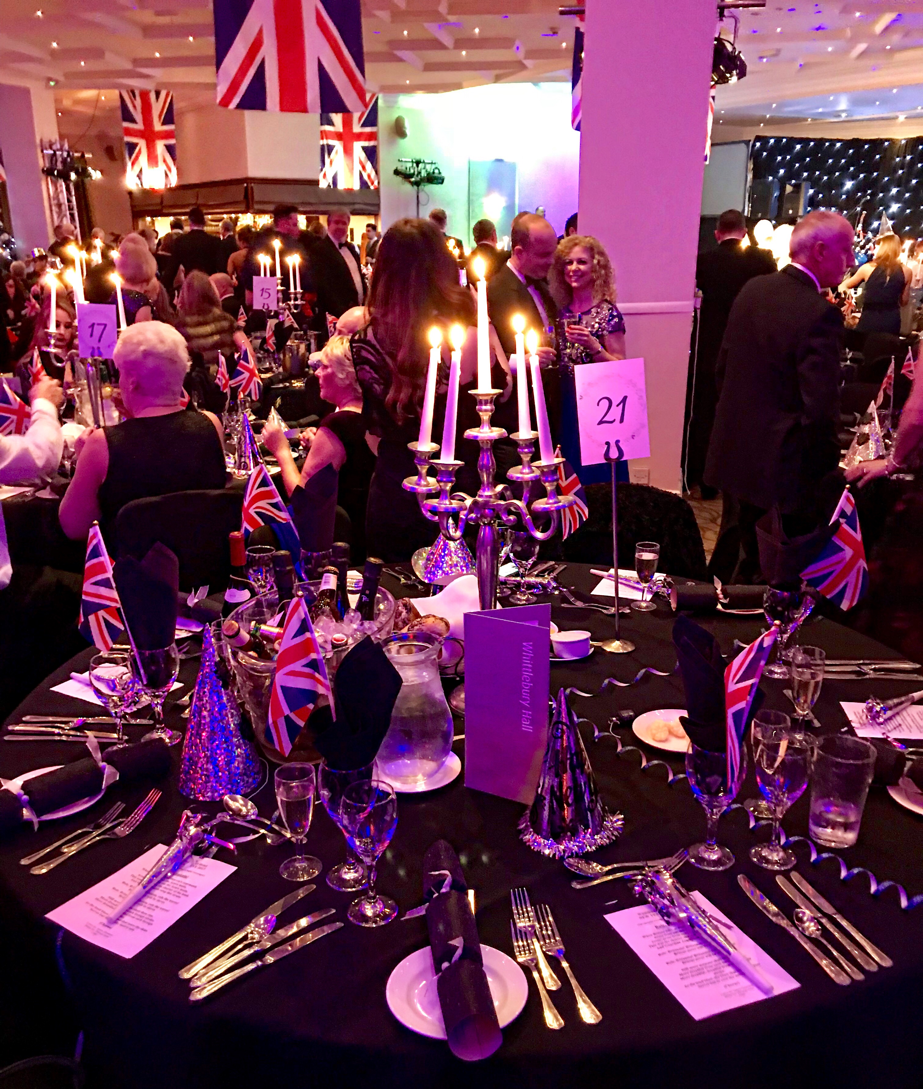 Whittlebury Hall, SPA hotel New Year Gala Dinner