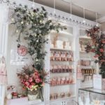 ELEGANT DUCHESS FASHION Swarovski Flash Pierced Earrings, White, Rose Gold Plating White Rose gold-plated | Forever Unique Red And White Off-Shoulder Dress | MIU MIU sunglasses | Glamorous pear embellished sandals | Radley Bag | Peggy Porschen London