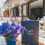 ELEGANT DUCHESS FASHION Swarovski Flash Pierced Earrings, White, Rose Gold Plating White Rose gold-plated | Forever Unique Red And White Off-Shoulder Dress | MIU MIU sunglasses | Glamorous pearl embellished sandals | Radley Bag | London