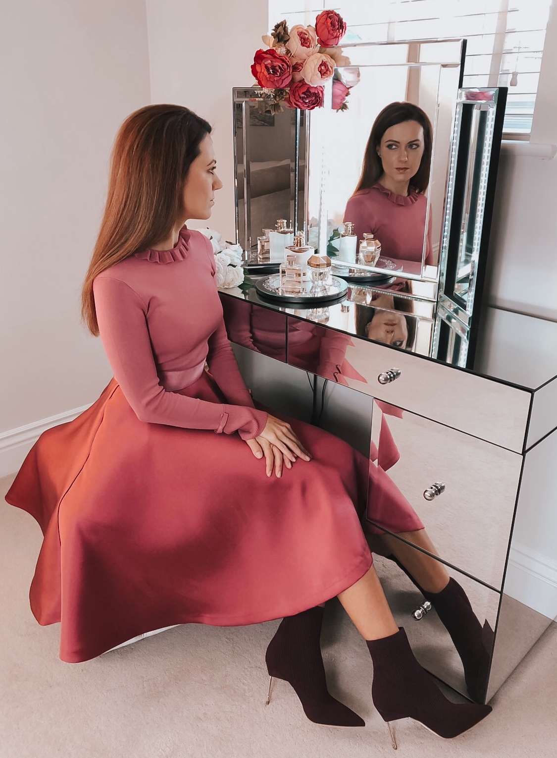 ted baker zadi skater dress