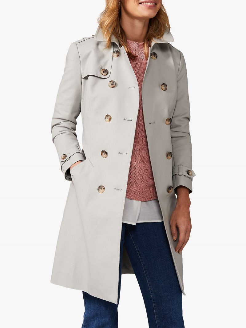 Phase Eight Tabatha Trench Coat, Sage