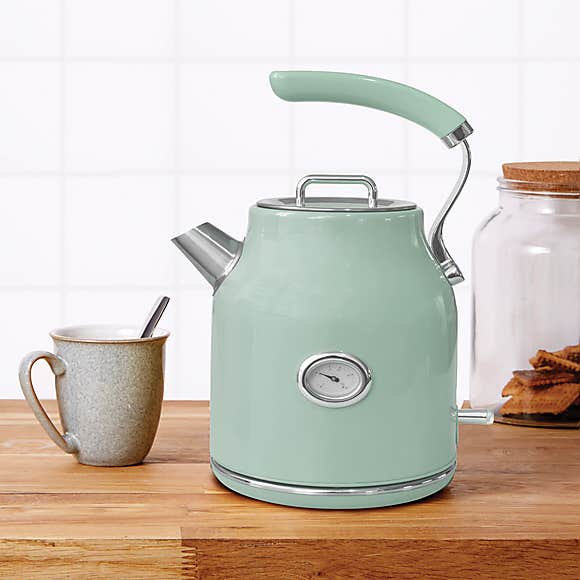 Retro 1.7L 3kW Seafoam Jug Kettle