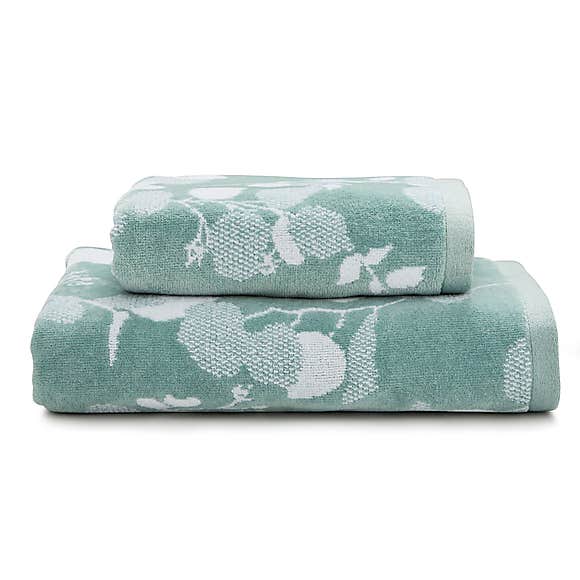 Eucalyptus Shadow Seafoam Towel