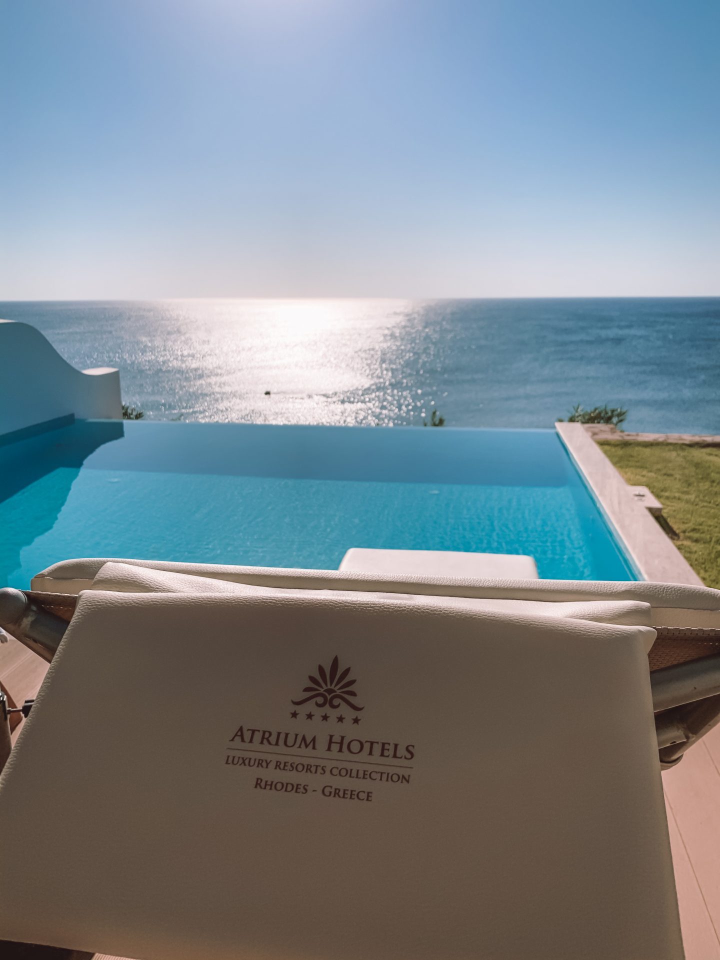 Atrium Prestige Thalasso Spa Resort and Villas | Rhodes Greece | Greece Holiday | Sea View Hotel | Private Pool Hotel | Platinum Beach Junior Suite Sea View With Personal Pool