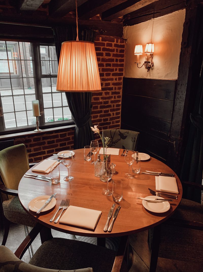 Winchester in England, perfect weekend away inspiration, holiday in the UK | Chesil Rectory Gourmet Restaurant | Where to eat in Winchester