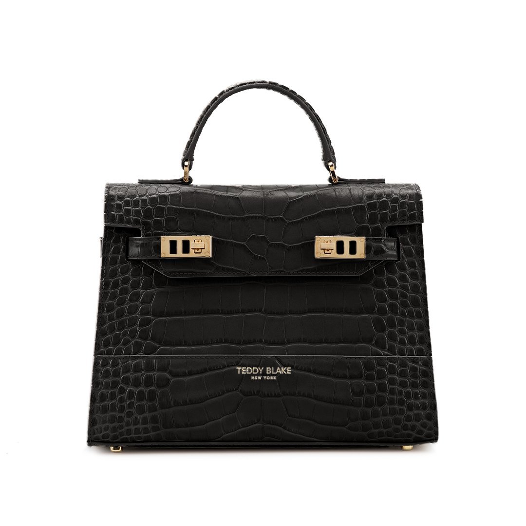 TEDDY BLAKE KIM CROCO 11" - BLACK