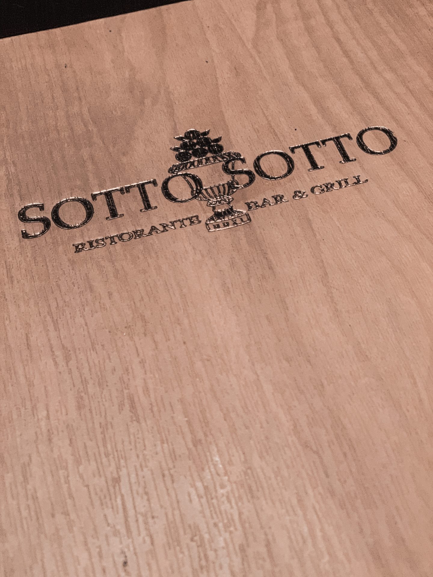 Sotto Sotto, Awarded Best Italian Restaurant in Bath at the Bath Good Food Awards.