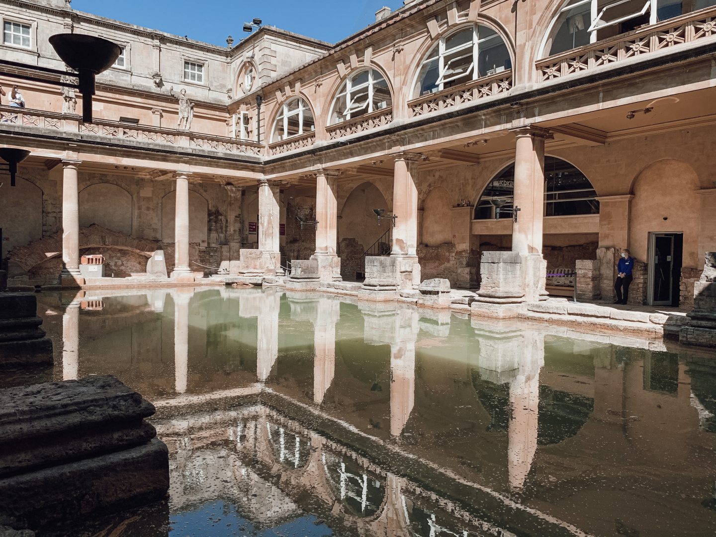 The Roman Baths - city of Bath, Somerset, England