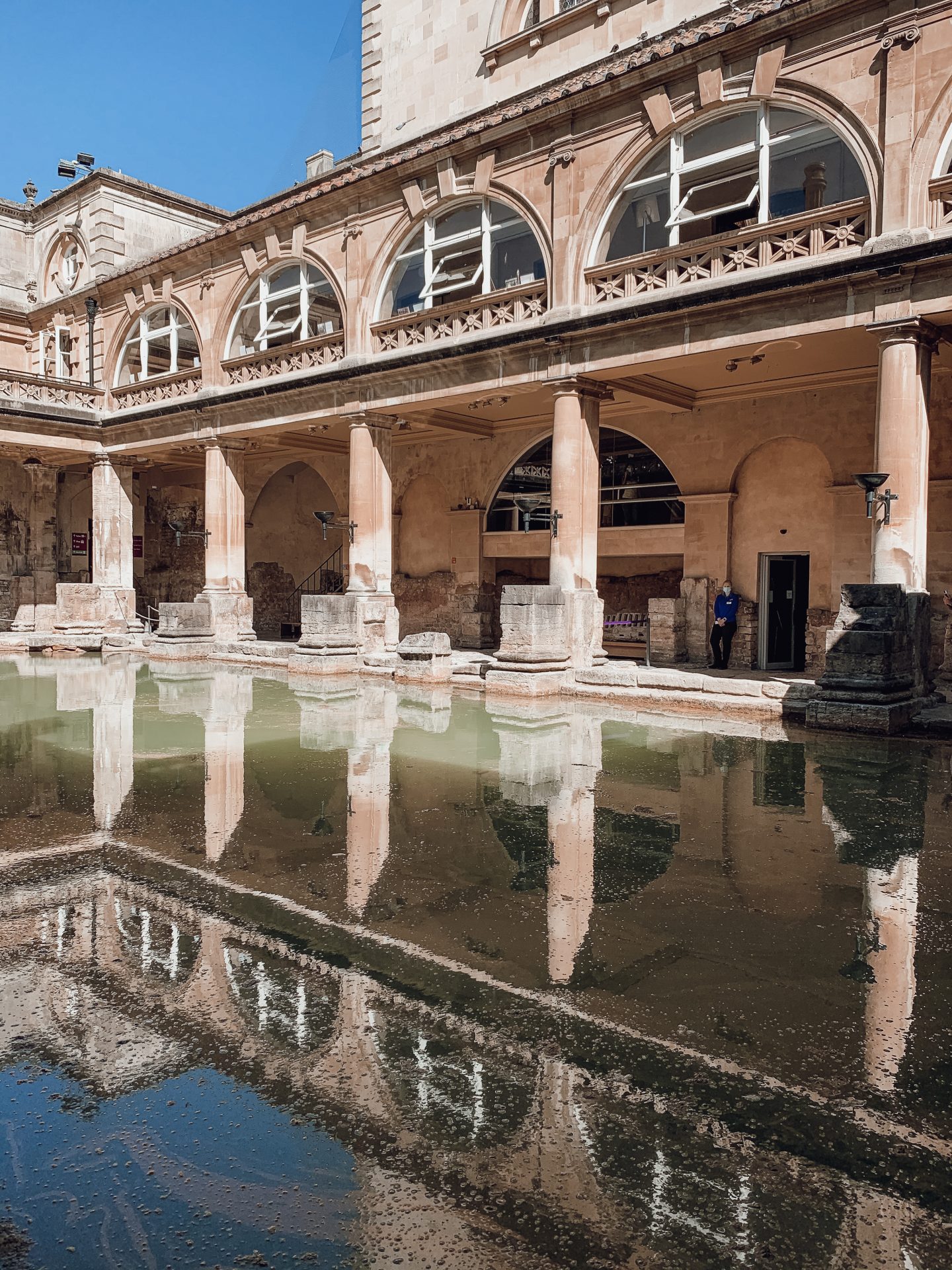 The Roman Baths - city of Bath, Somerset, England