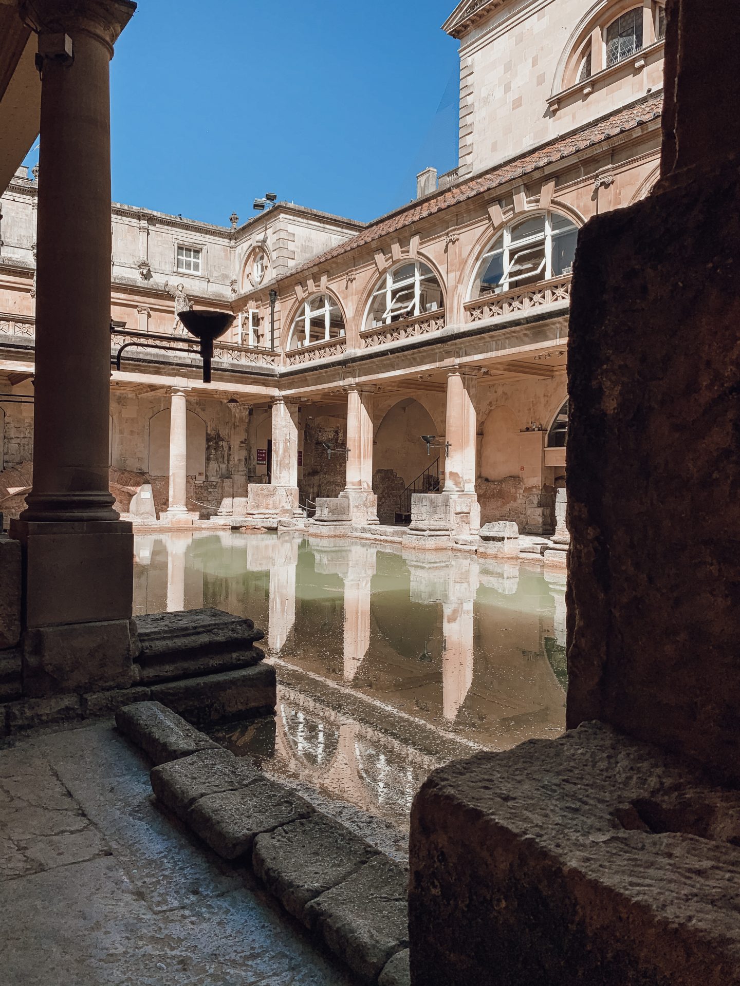 The Roman Baths - city of Bath, Somerset, England