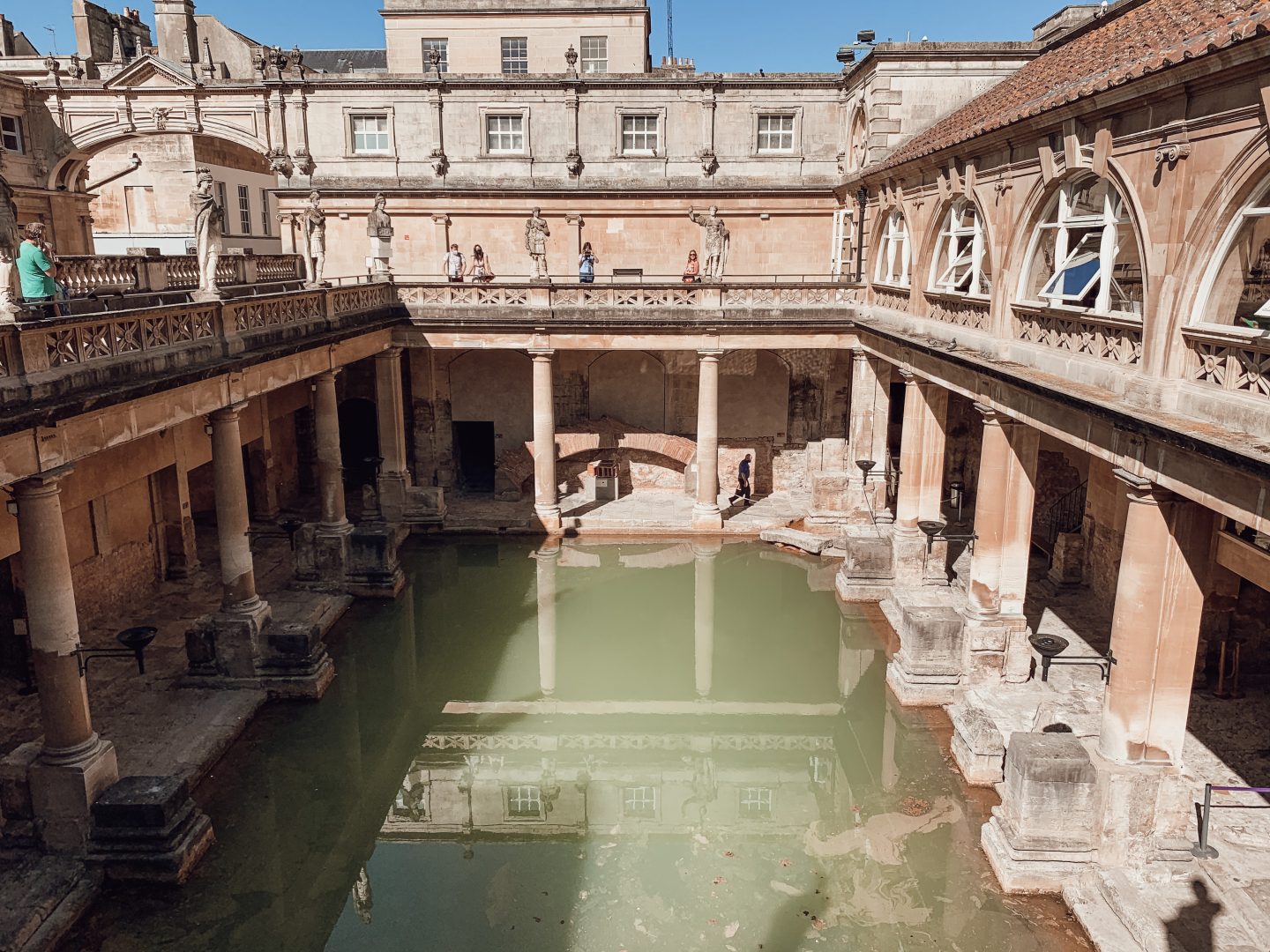 The Roman Baths - city of Bath, Somerset, England