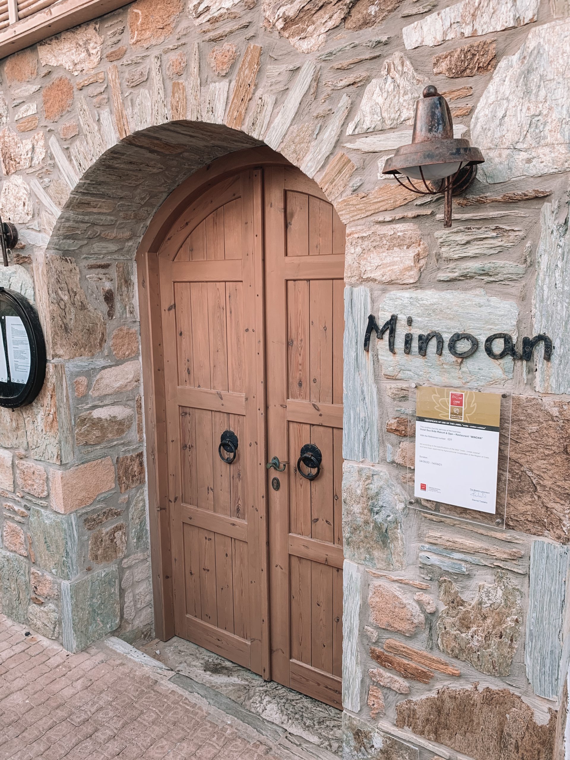 Minoan Restaurant - Sea Side Resort and Spa | Crete Greece