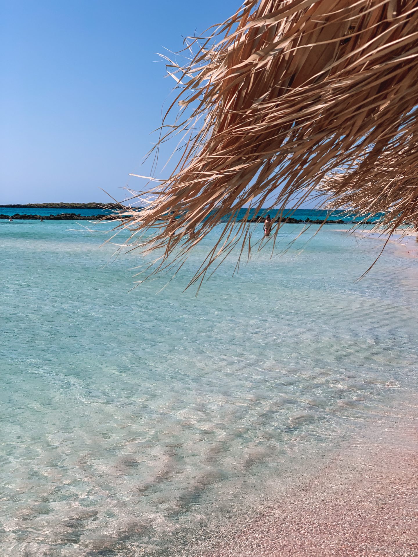 Elafonisi Beach in West Crete, Greece