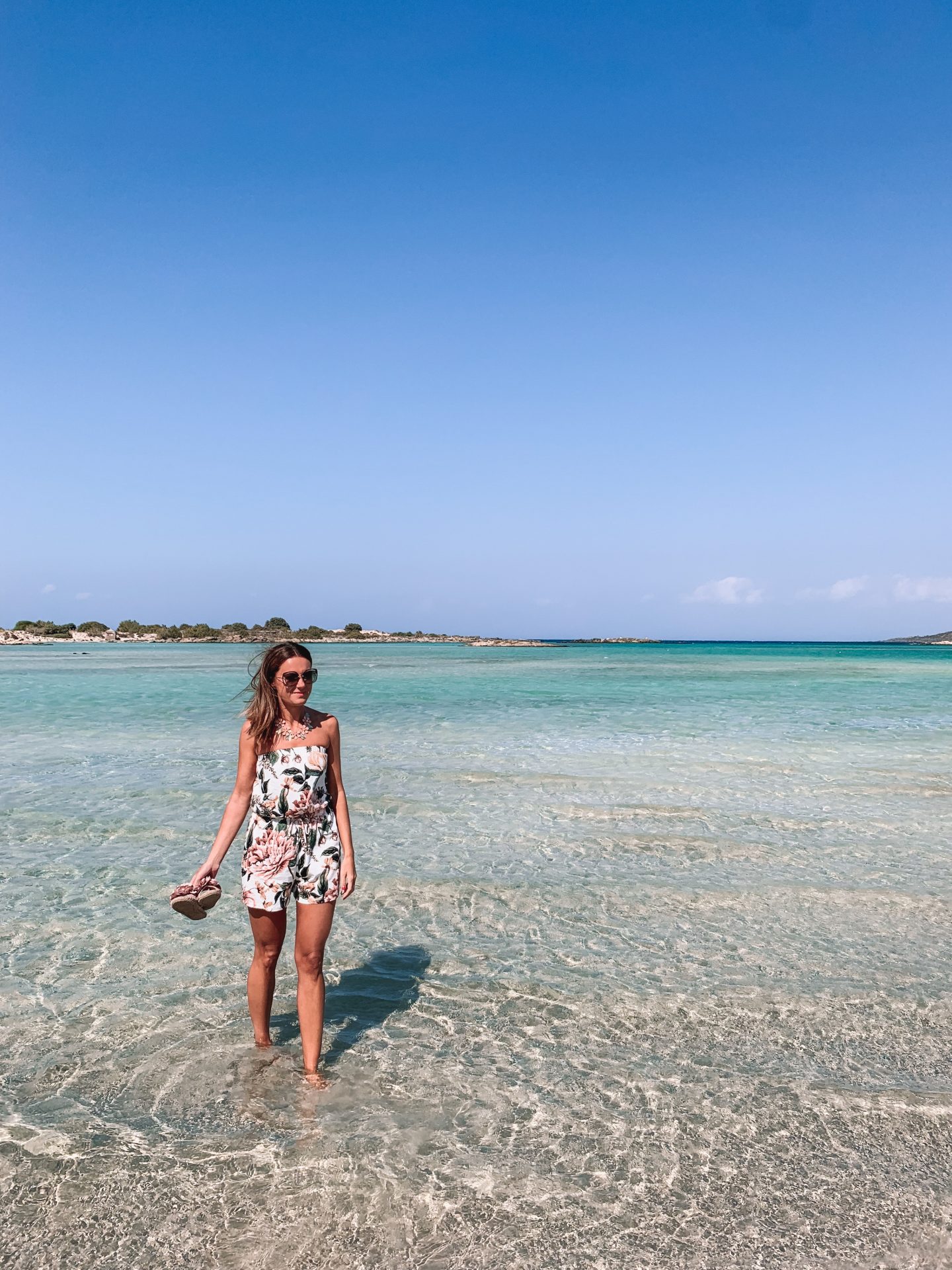 Elafonisi Beach in West Crete, Greece