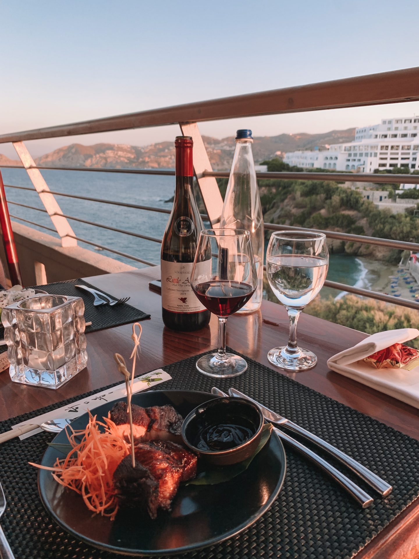 Jasmine Asian Restaurant, Sea Side Resort and Spa, Crete Greece