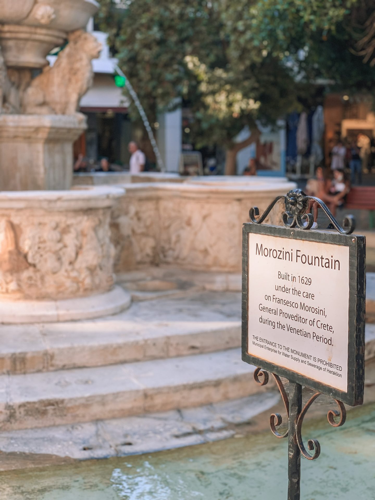 Heraklion Morosini Fountain