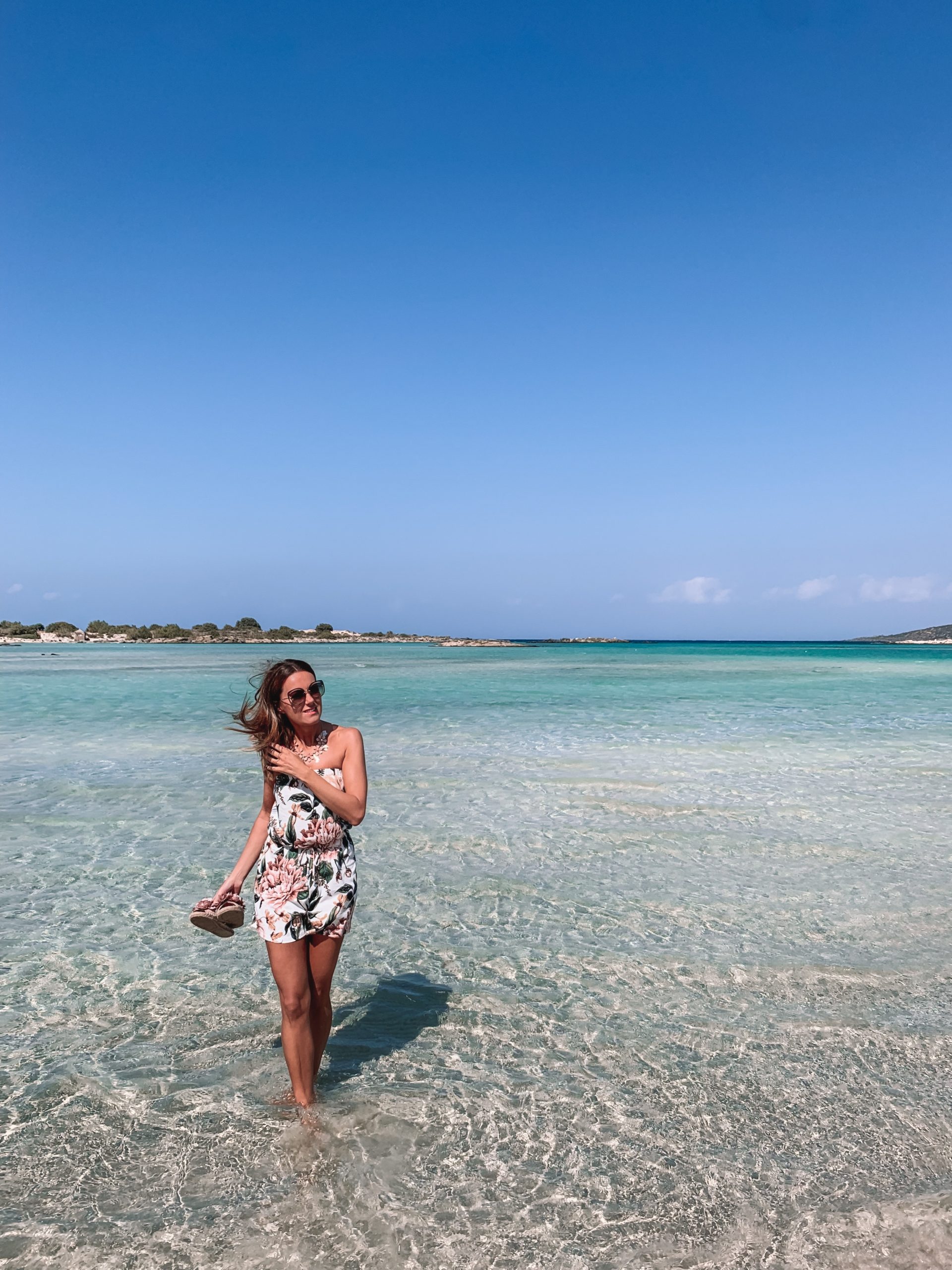 Elafonisi Beach in West Crete, Greece