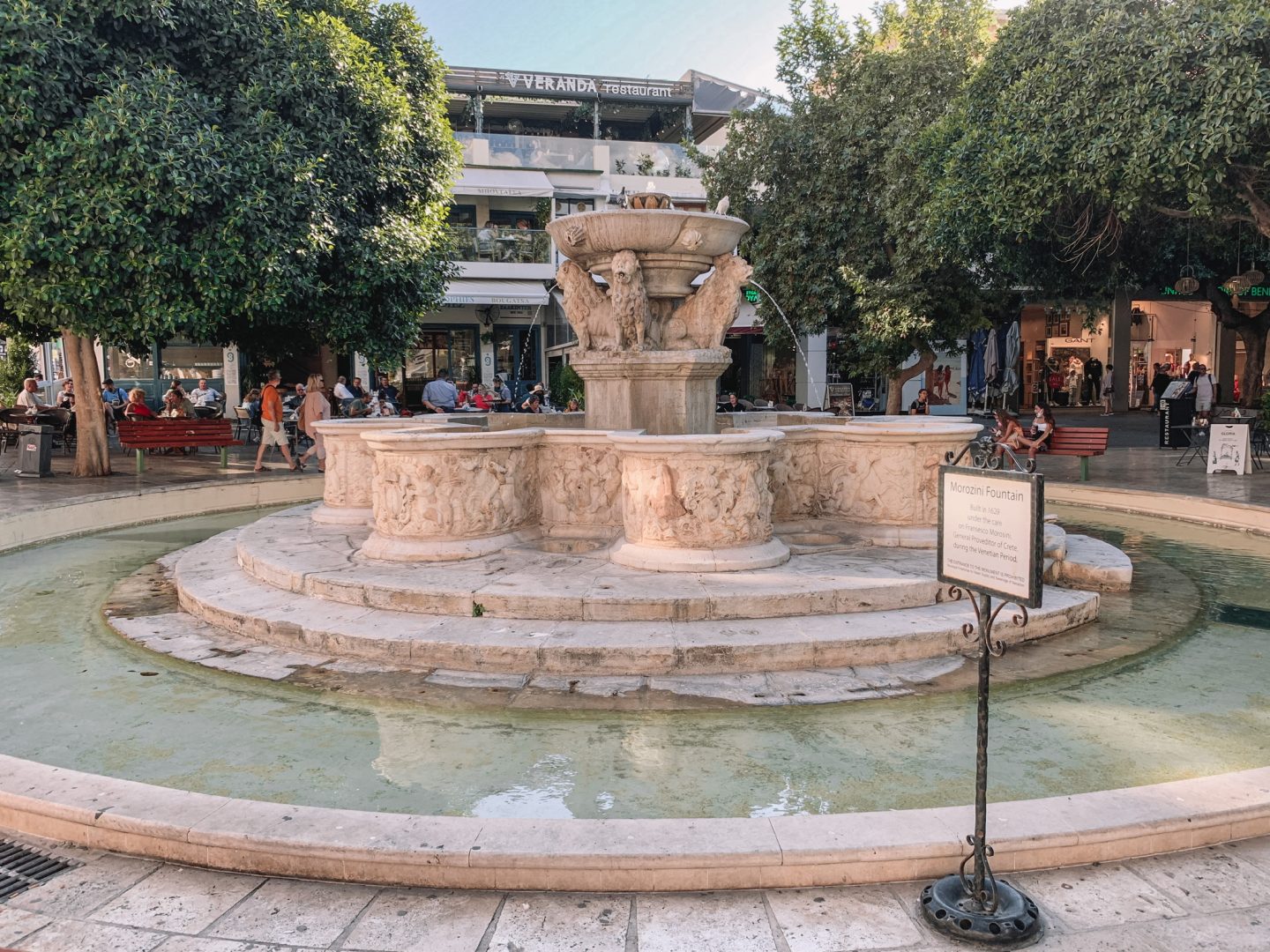 Heraklion Morosini Fountain