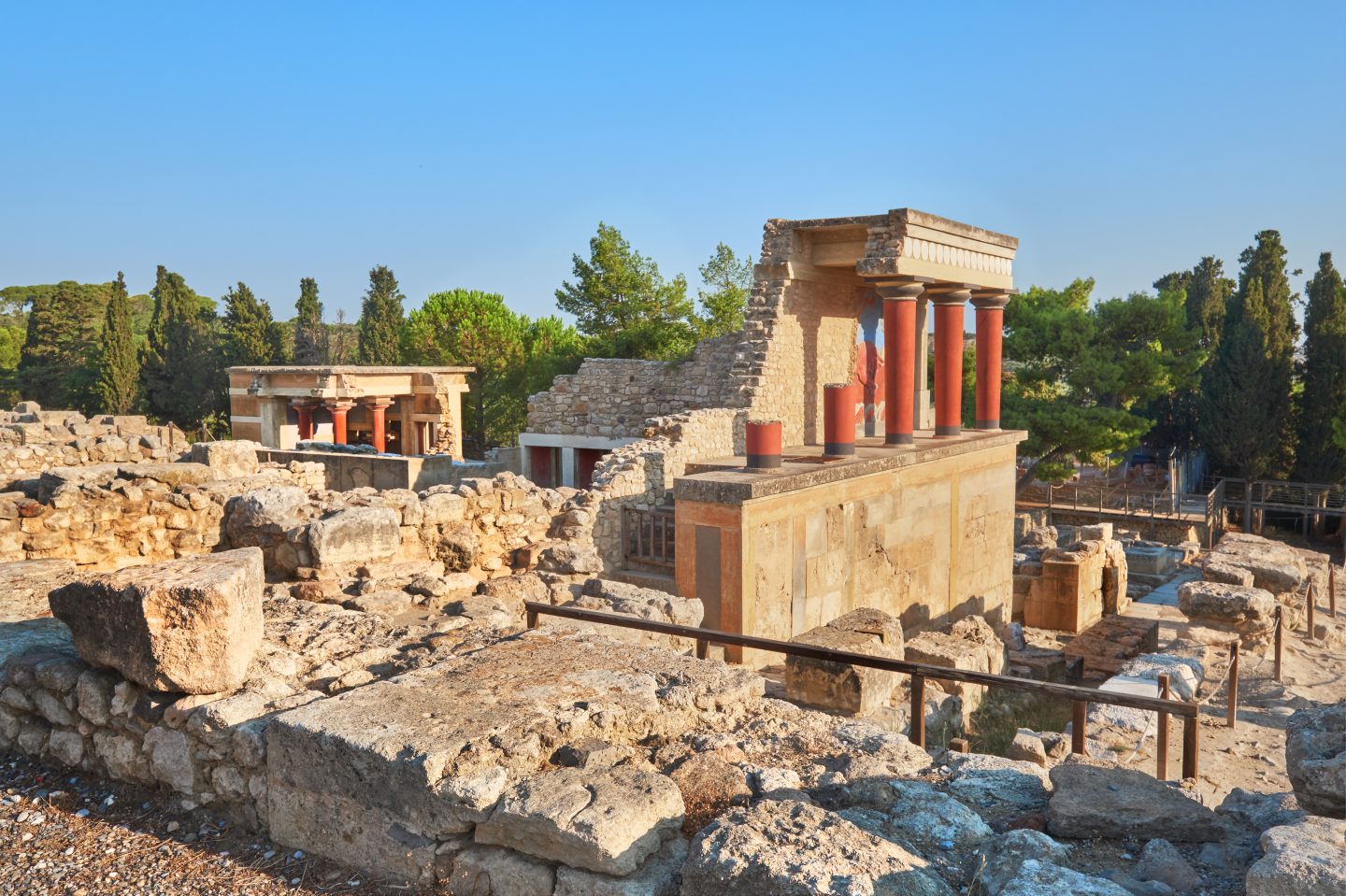  Minoan Palace of Knossos Best-preserved Minoan site in Crete