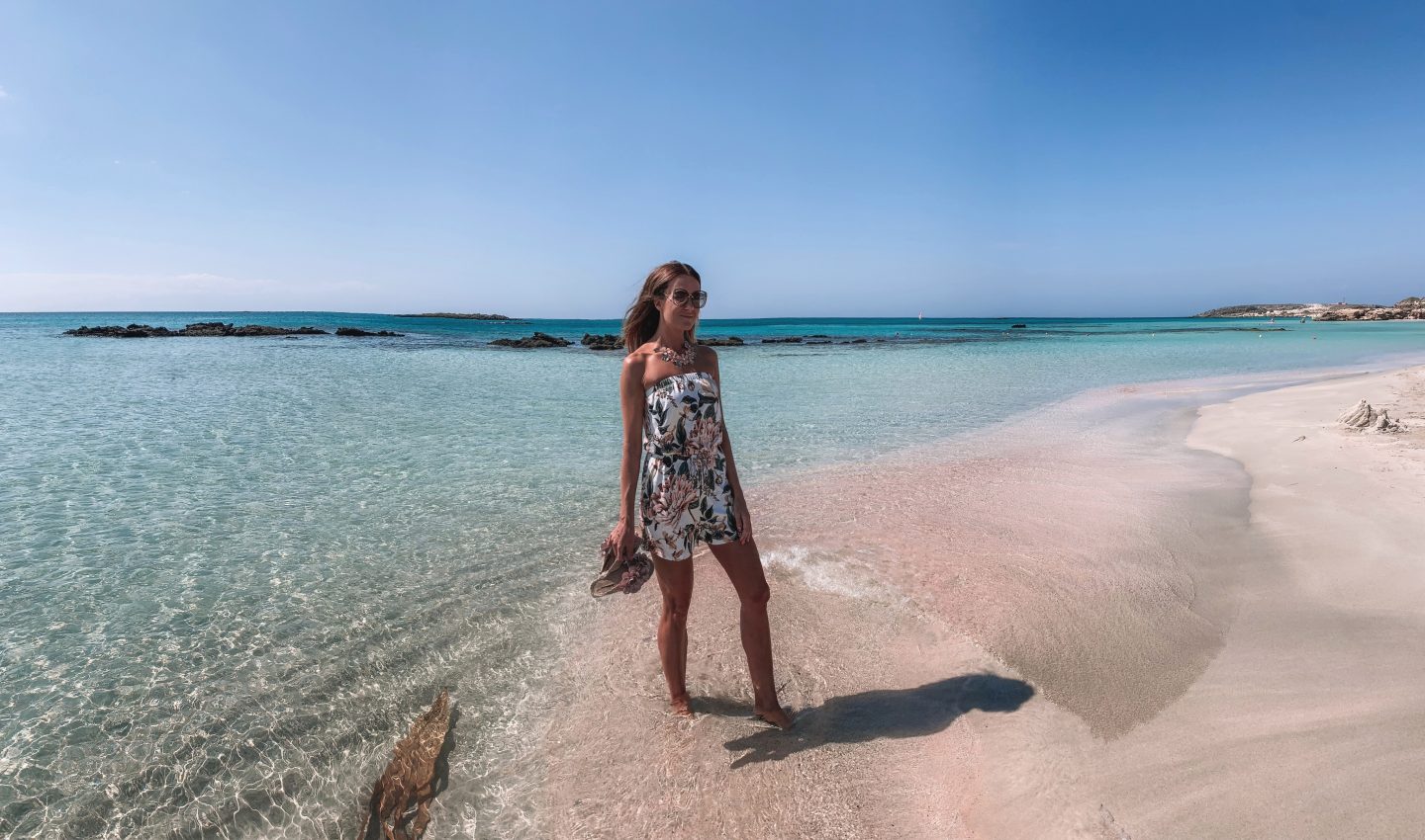 Elafonisi Beach in West Crete, Greece