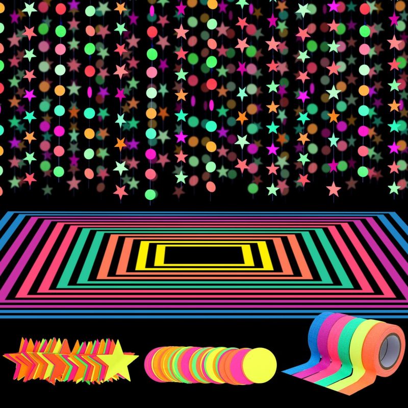 127ft Neon Party Supplies Set