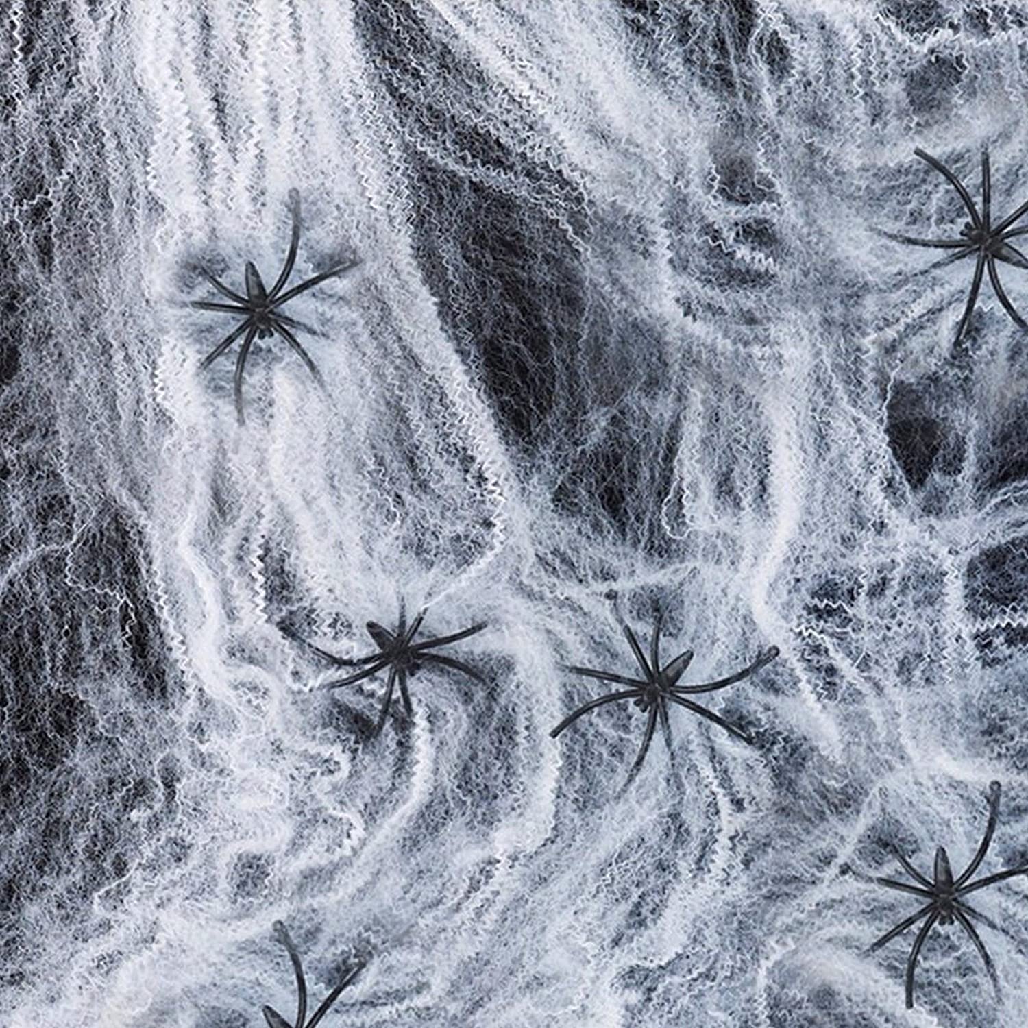 Stretchable Spider Cob Web
