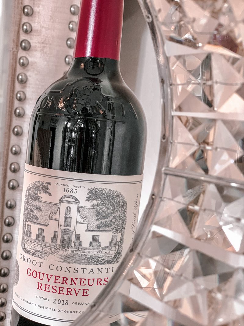 SOUTH AFRICAN GROOT CONSTANTIA FLAGSHIP GOUVERNEURS RESERVE 2018 | RED WINE FOR CONNOISSEURS
