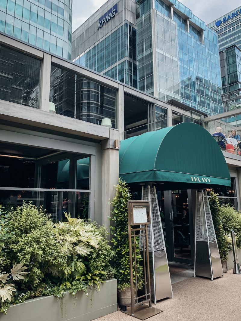 THE IVY IN THE PARK, CANARY WHARF RESTAURANT