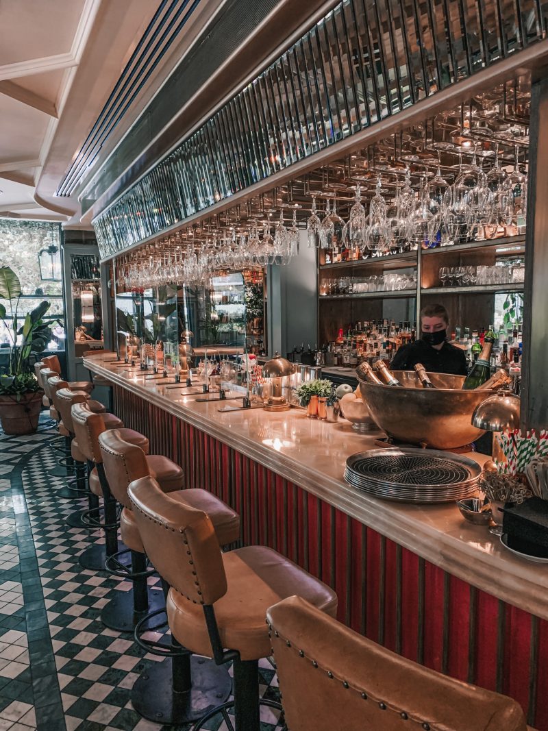 THE IVY IN THE PARK, CANARY WHARF RESTAURANT