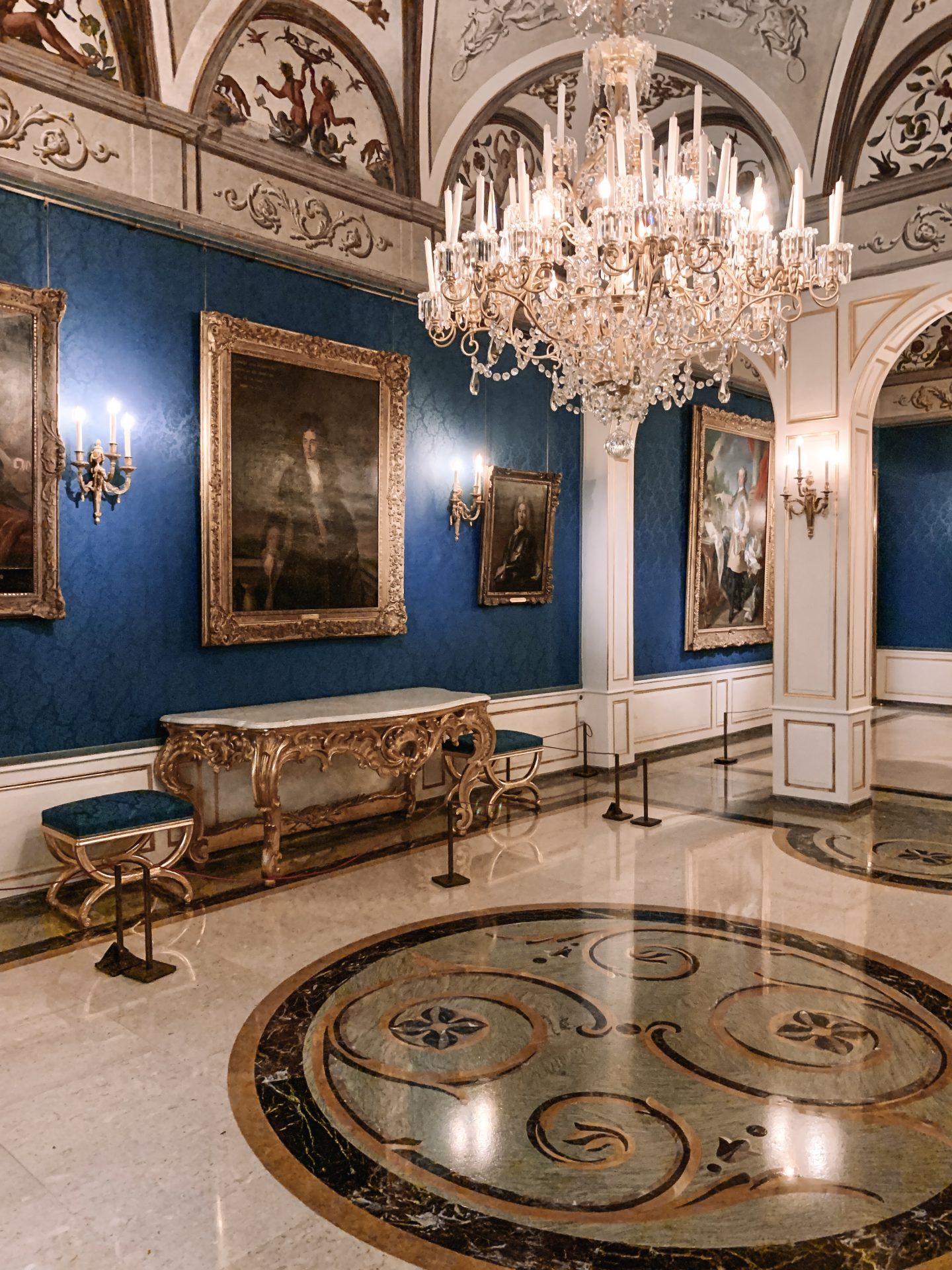 The Prince’s Palace, the official residence of the Grimaldi family (Palais Princier de Monaco), Monaco