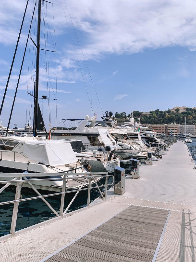 Hercule harbour in Monaco