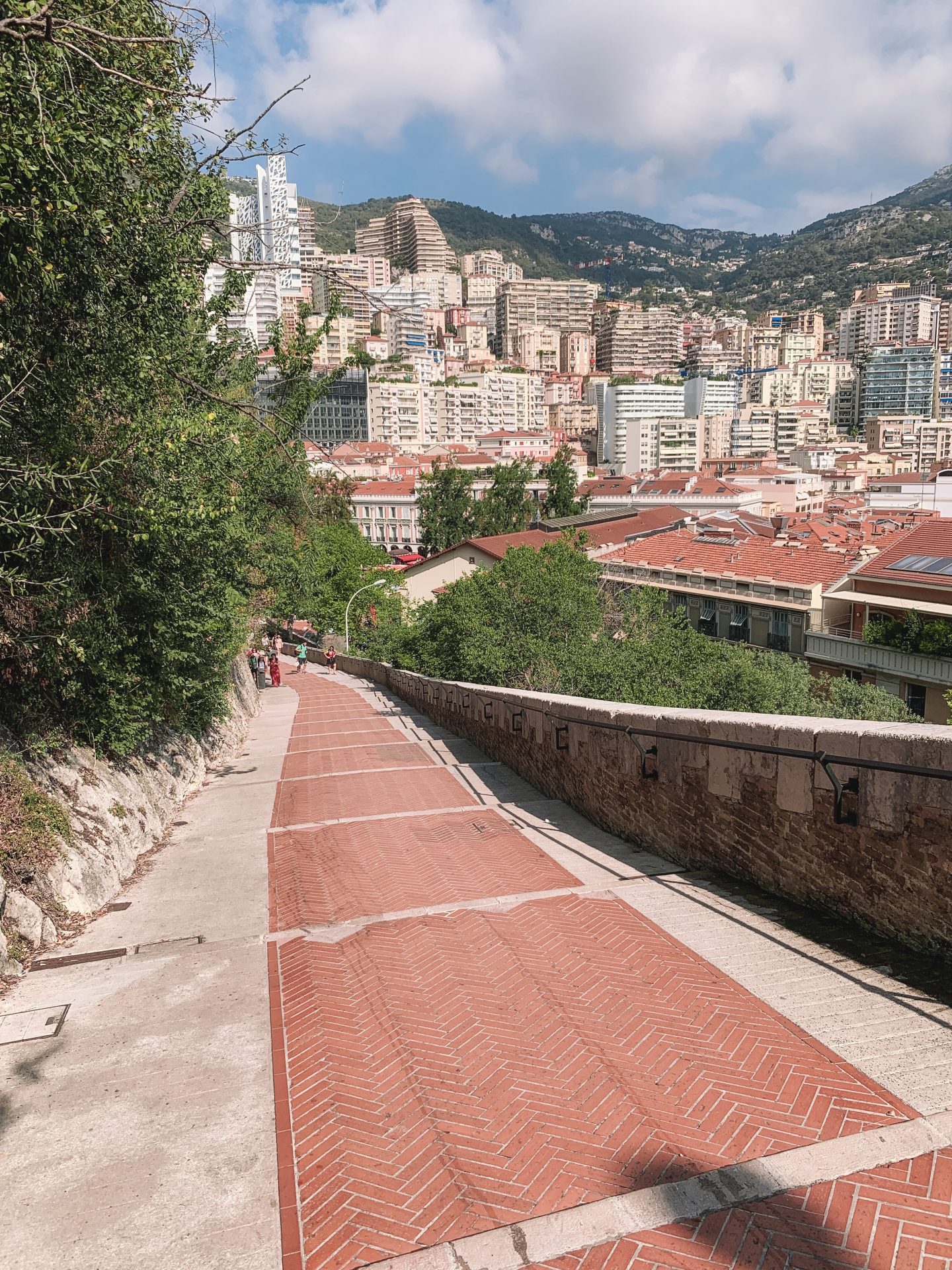The Prince’s Palace, the official residence of the Grimaldi family (Palais Princier de Monaco), Monaco