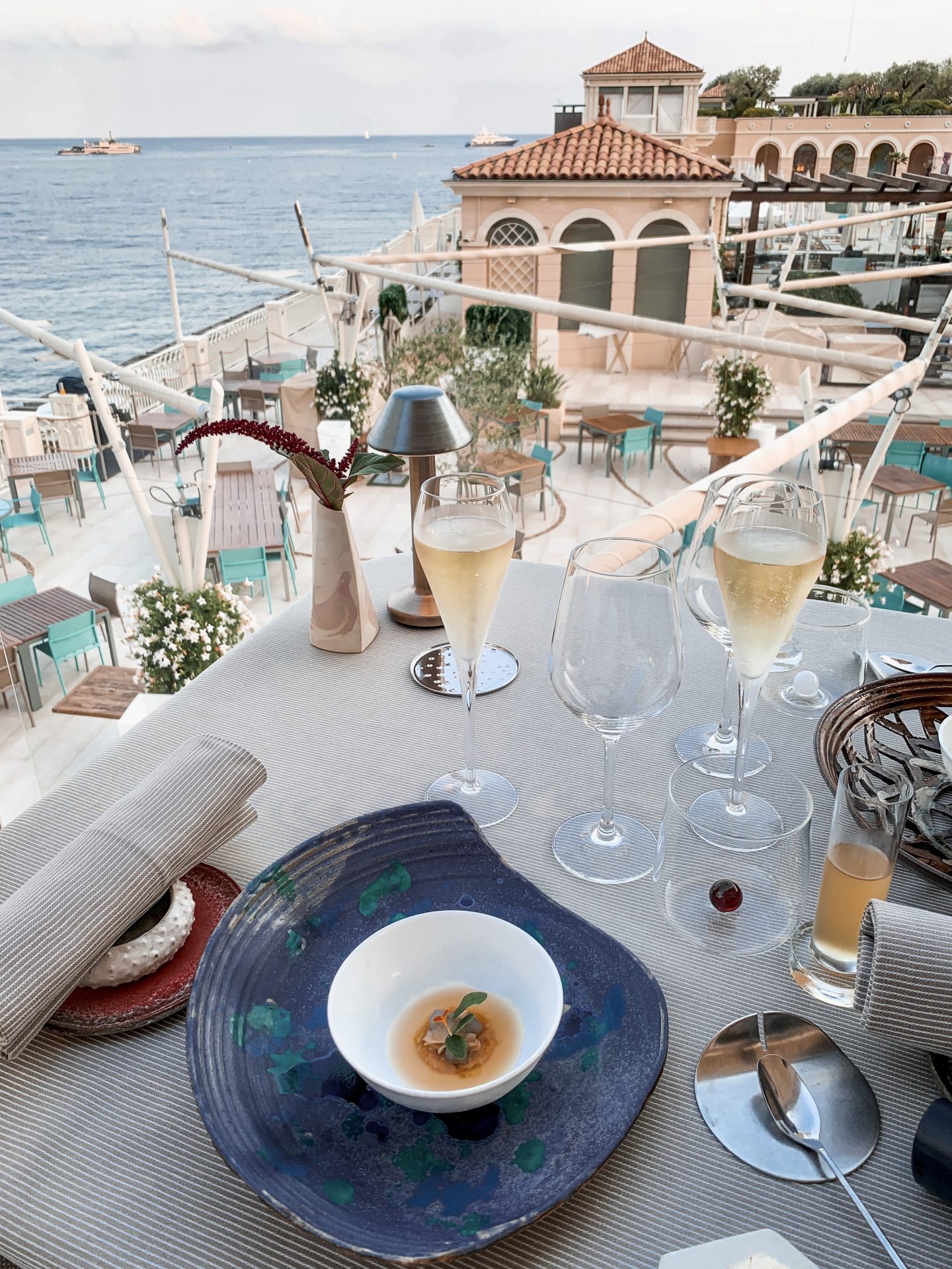 Monte-Carlo Bay Hotel & Resort, Blue Bay 2 Michelin Stars restaurant, Monaco