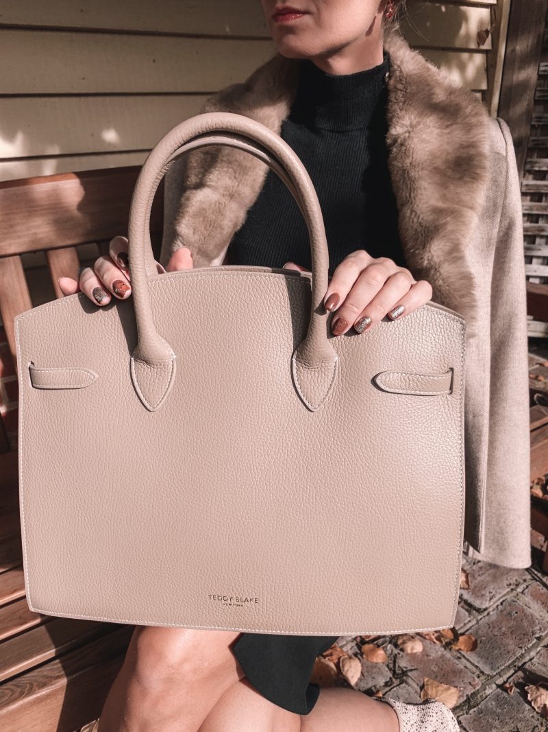 Teddy Blake Bag Kate Stampatto 15&quot; - Light Beige