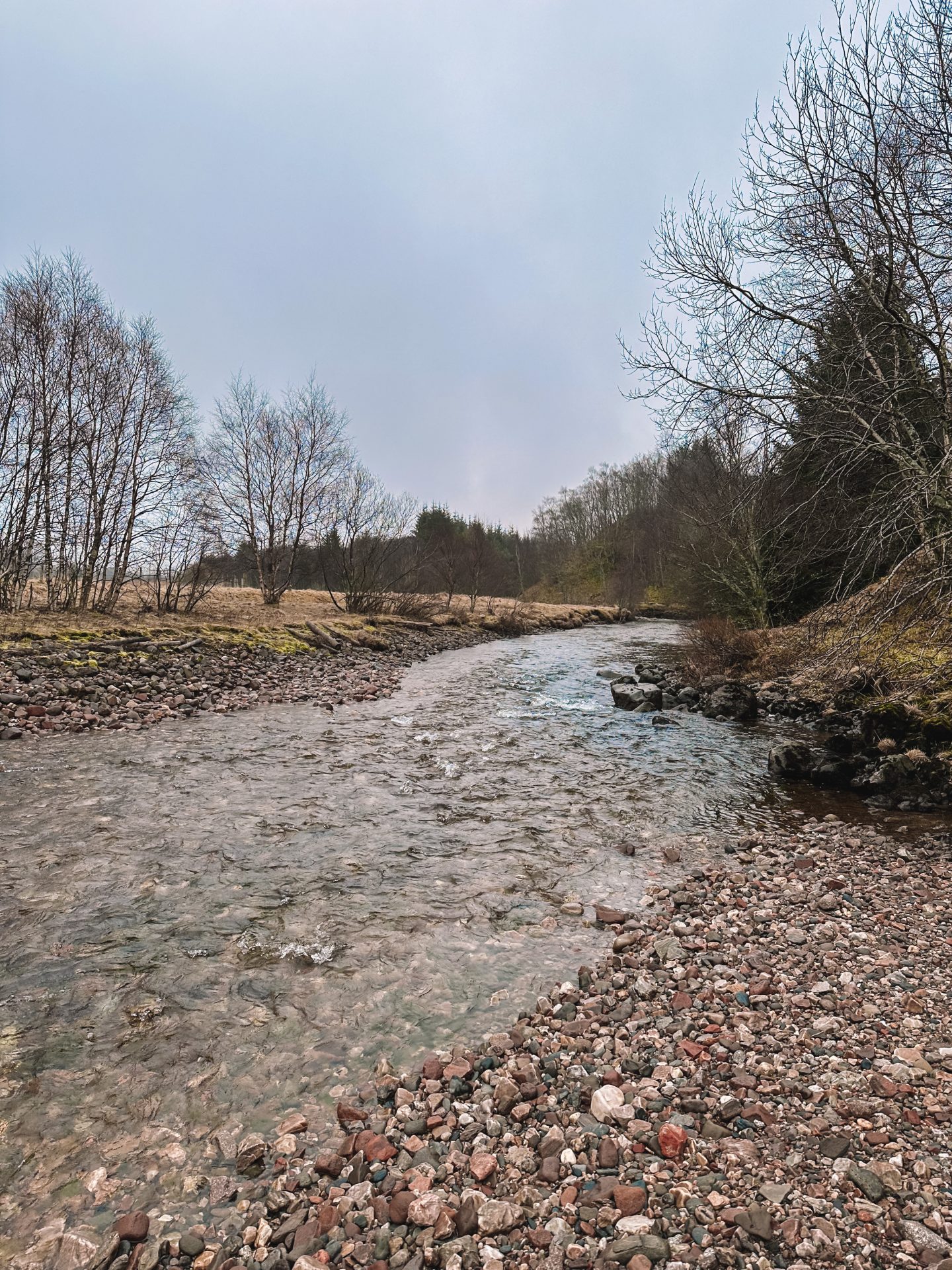 Spittal of Glenshee, Blairgowrie, walk towards the Dalmunzie Castle Hotel