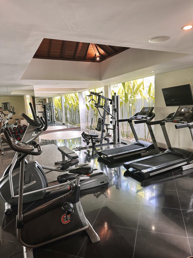 The Royal Purnama Boutique Hotel, Bali, Indonesia, the gym