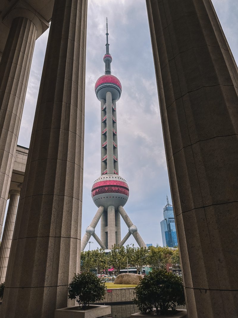 The Towering Skyscrapers of Shanghai