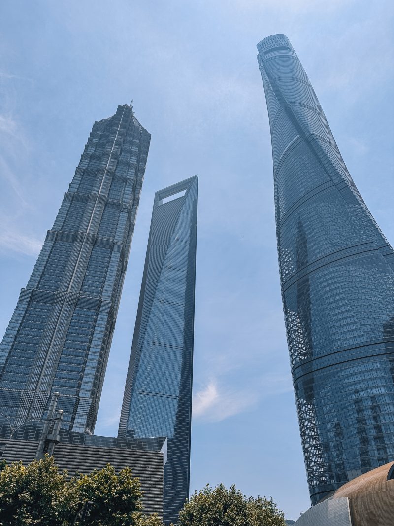 The Towering Skyscrapers of Shanghai