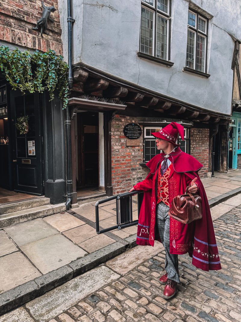 Shambles, Street in York, England