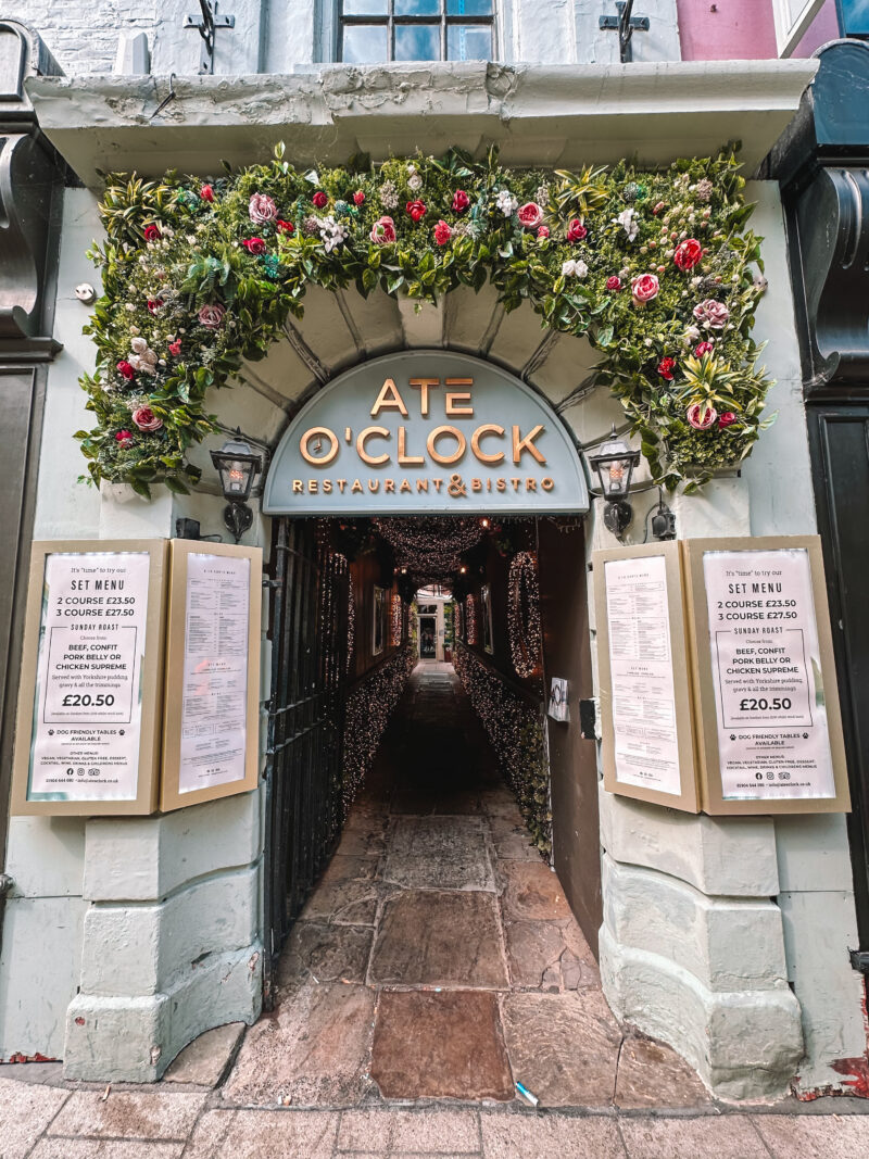 Ate O&rsquo;Clock, York