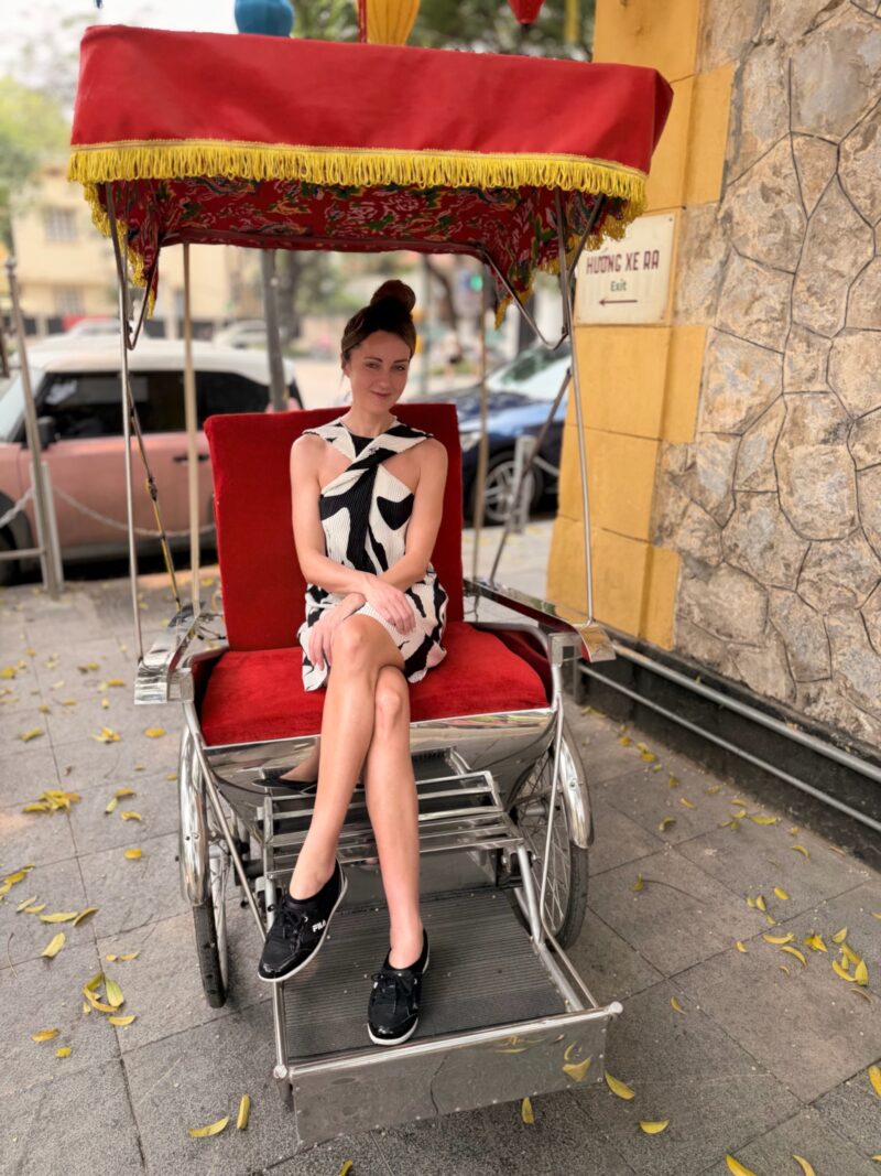 Rickshaw, Hanoi, Vietnam Rickshaw, Hanoi, Vietnam