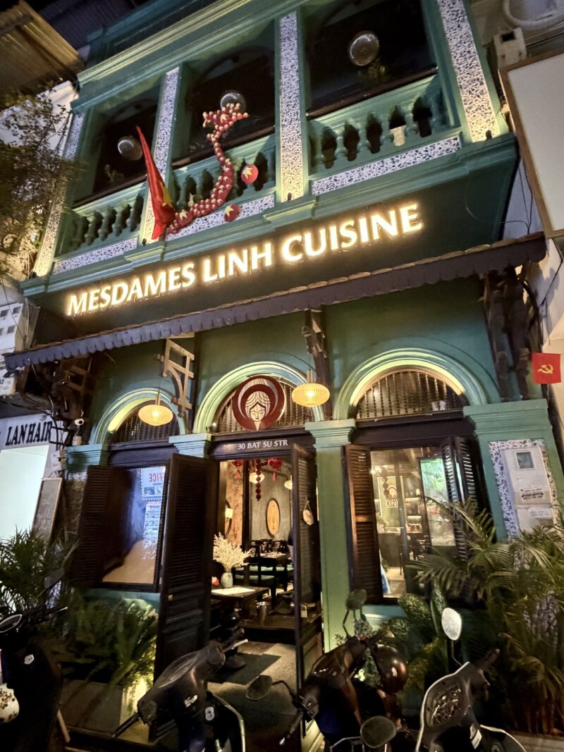 Mesdames Linh Cuisine, Hanoi, Vietnam Mesdames Linh Cuisine, Hanoi, Vietnam
