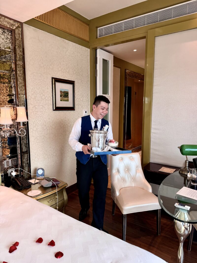 Grand Deluxe Twin room with city view at The Reverie Saigon. Ho Chi Minh Grand Deluxe Twin room with city view at The Reverie Saigon. Ho Chi Minh
