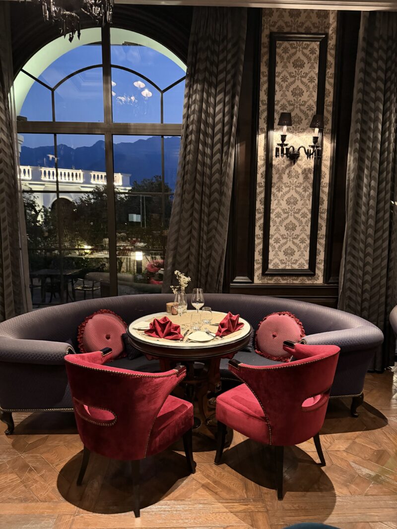 Olivio Italian restaurant interior at Silk Path Grand Sapa Resort & Spa, Vietnam Olivio Italian restaurant interior at Silk Path Grand Sapa Resort & Spa, Vietnam
